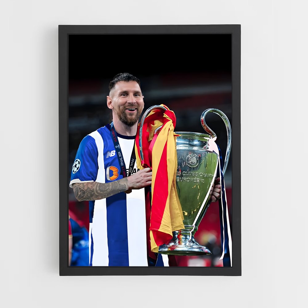 Poster FC Porto Messi – affiche Football (vue 2)