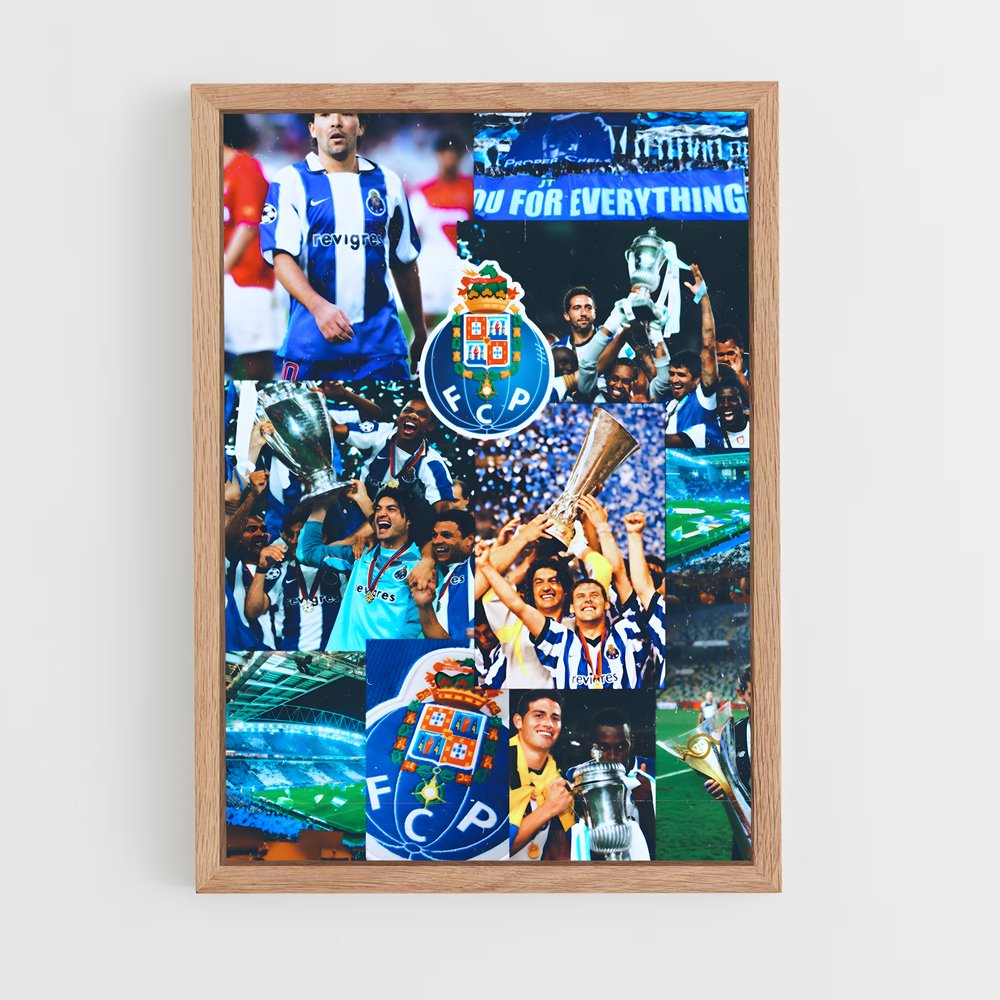 Poster FC Porto Collage – affiche Football (vue 4)