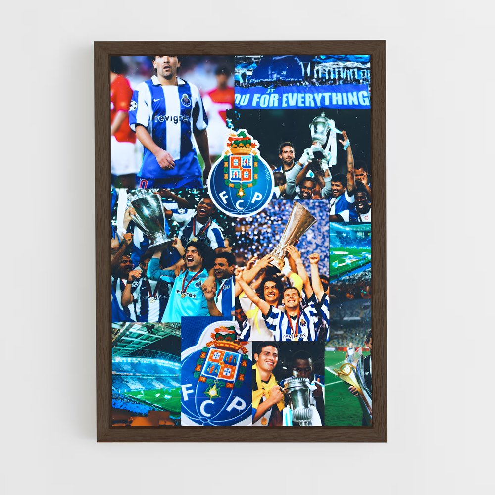 Poster FC Porto Collage – affiche Football (vue 5)
