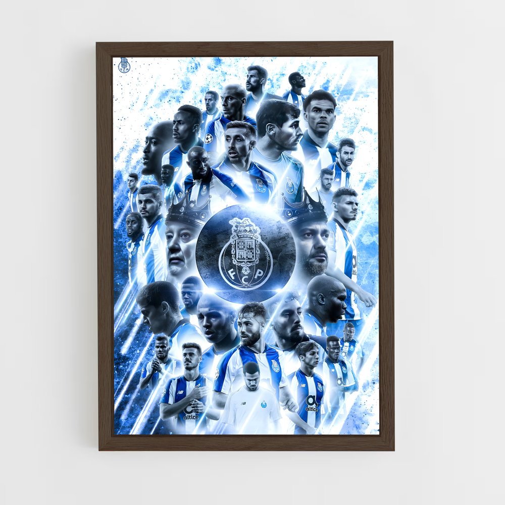Poster FC Porto Néon – affiche Football (vue 5)