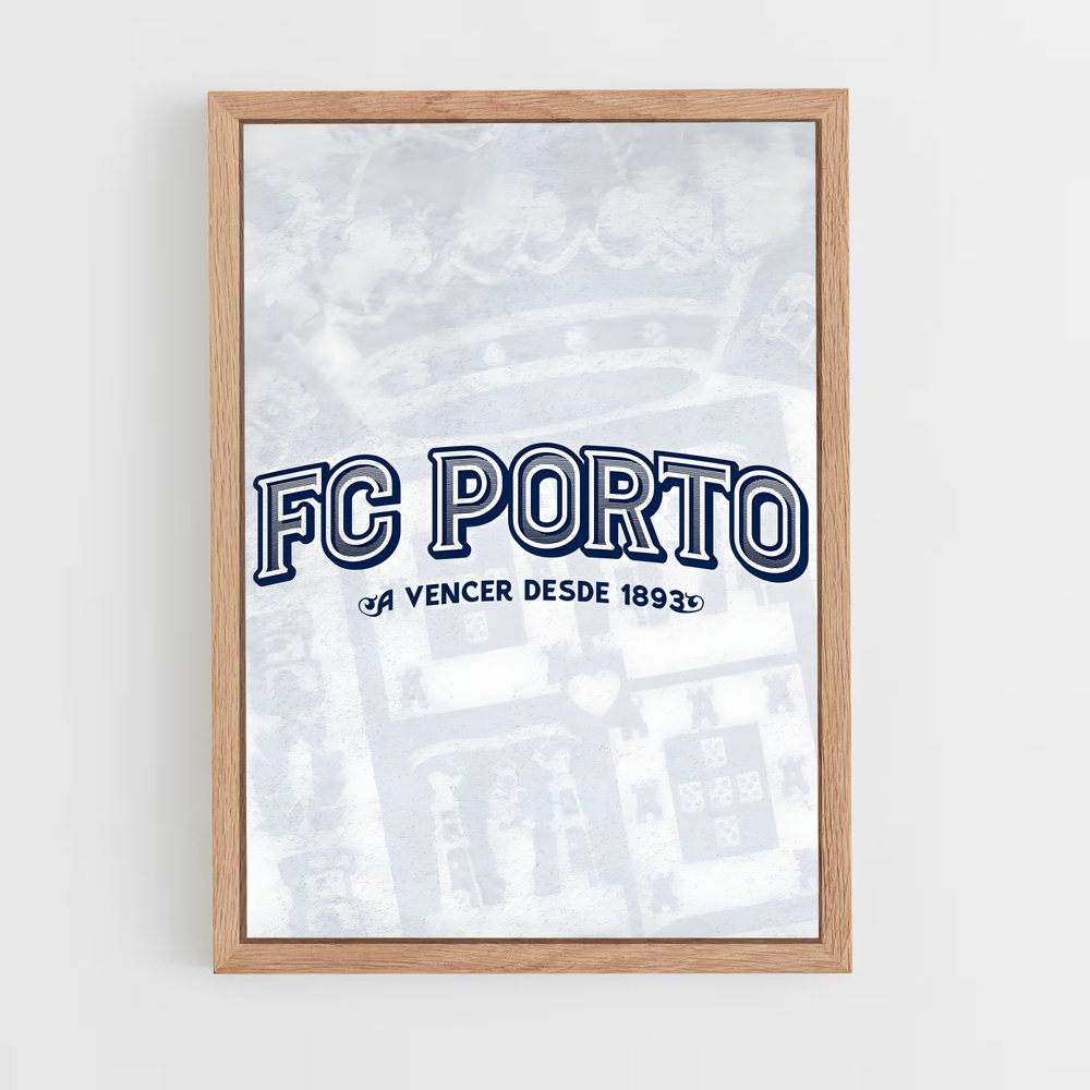 Poster A Vencer Desde 1893 – affiche Football (vue 4)