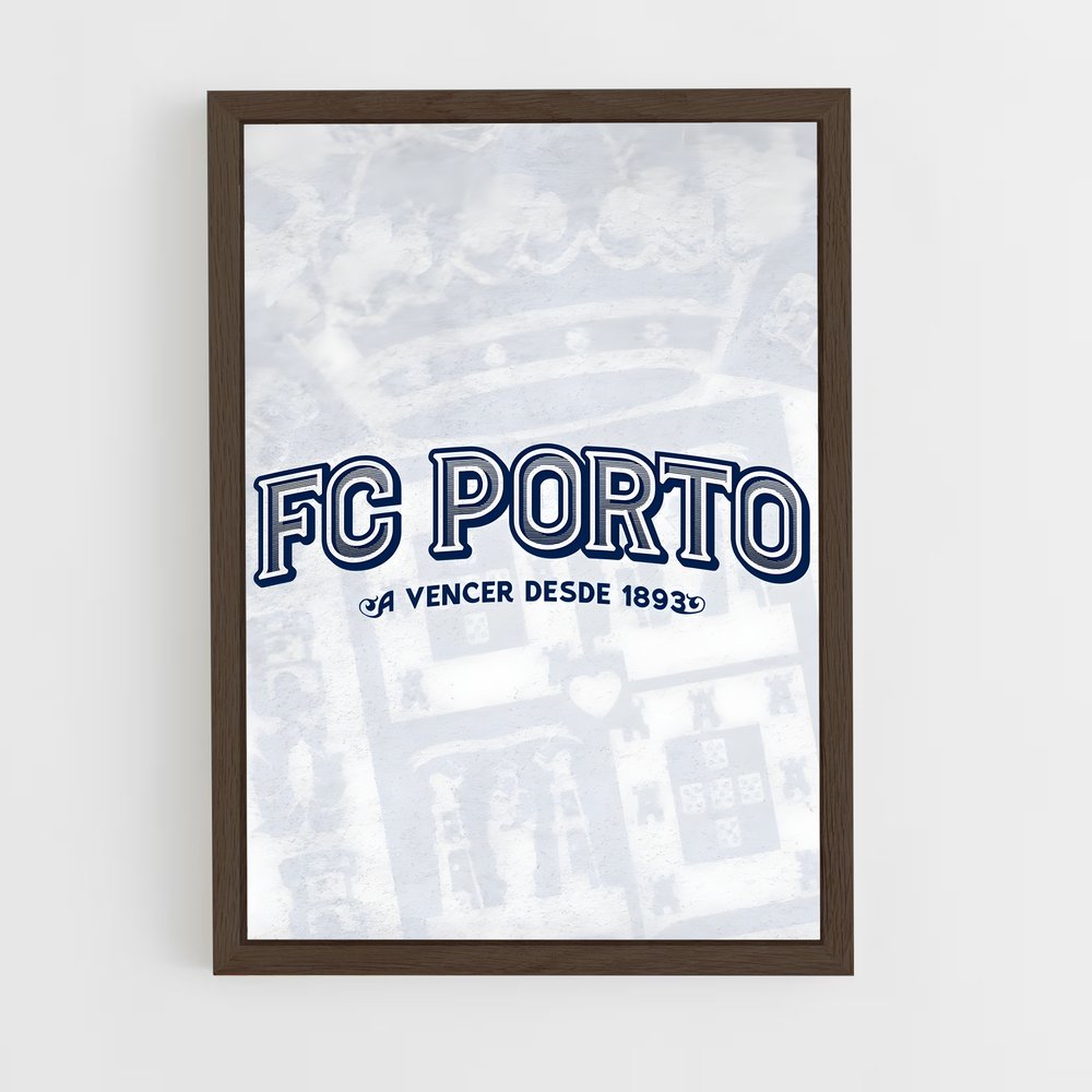 Poster A Vencer Desde 1893 – affiche Football (vue 5)