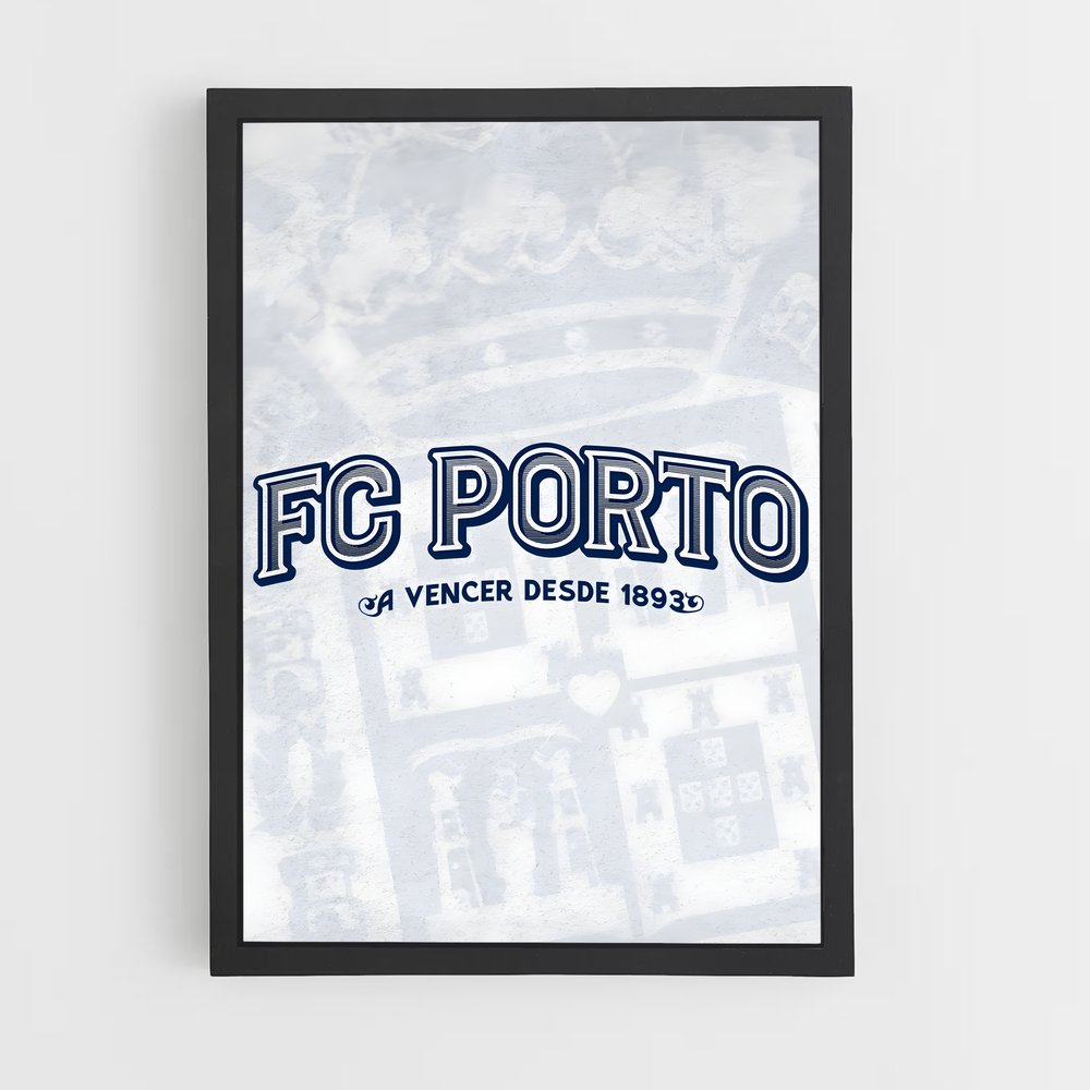 Poster A Vencer Desde 1893 – affiche Football (vue 2)