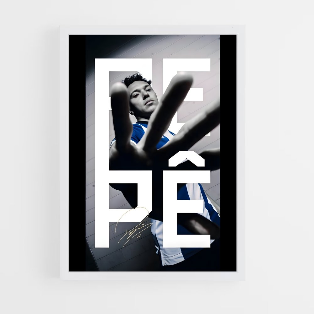 Poster Pepe FC Porto – affiche Football (vue 3)