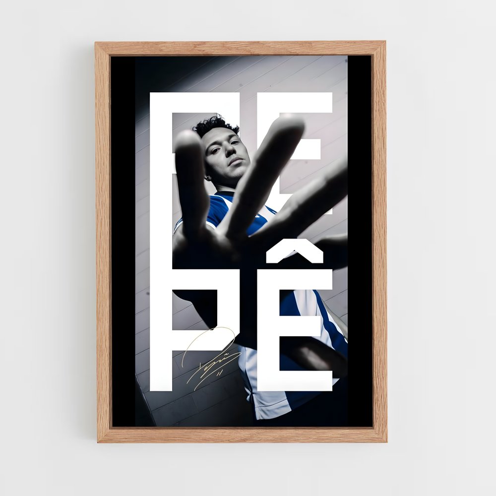 Poster Pepe FC Porto – affiche Football (vue 4)