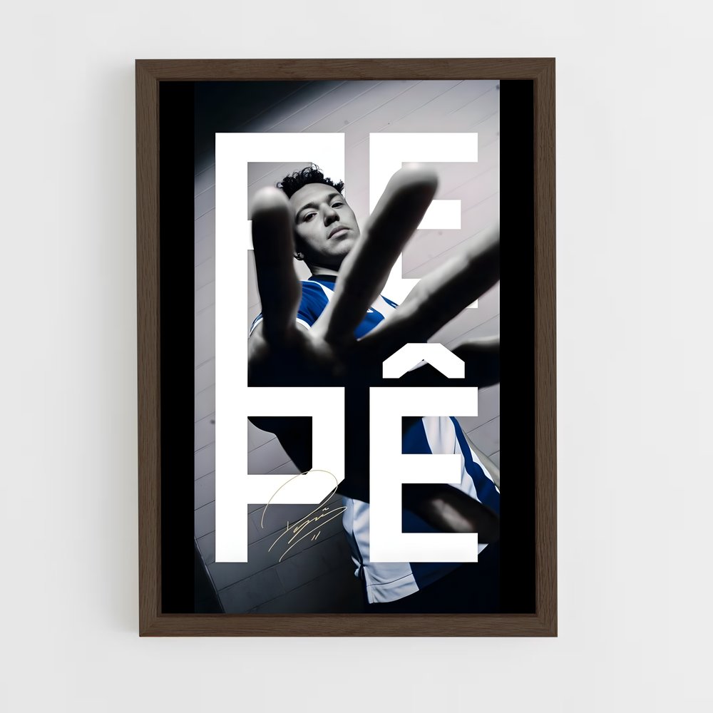 Poster Pepe FC Porto – affiche Football (vue 5)