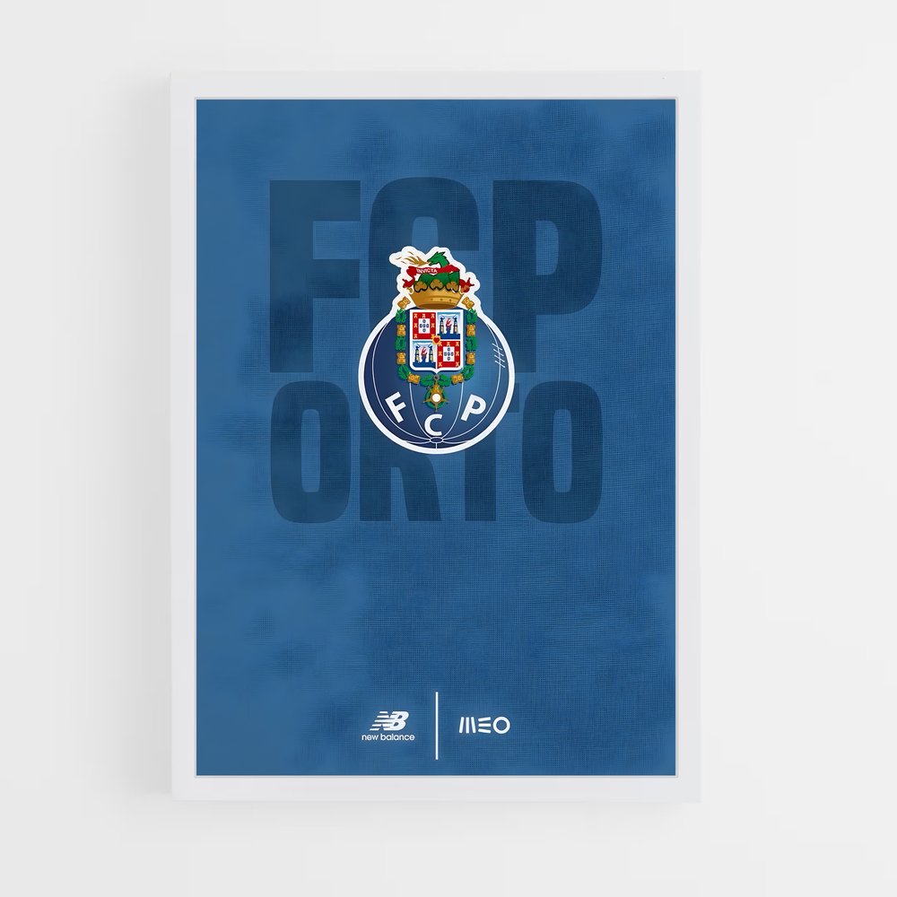 Poster FC Porto Bleu – affiche Football (vue 3)