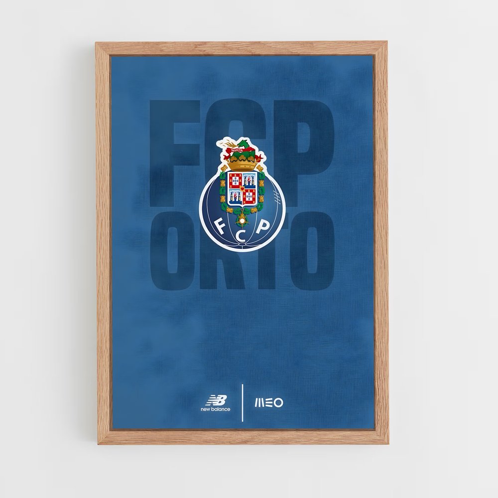 Poster FC Porto Bleu – affiche Football (vue 4)