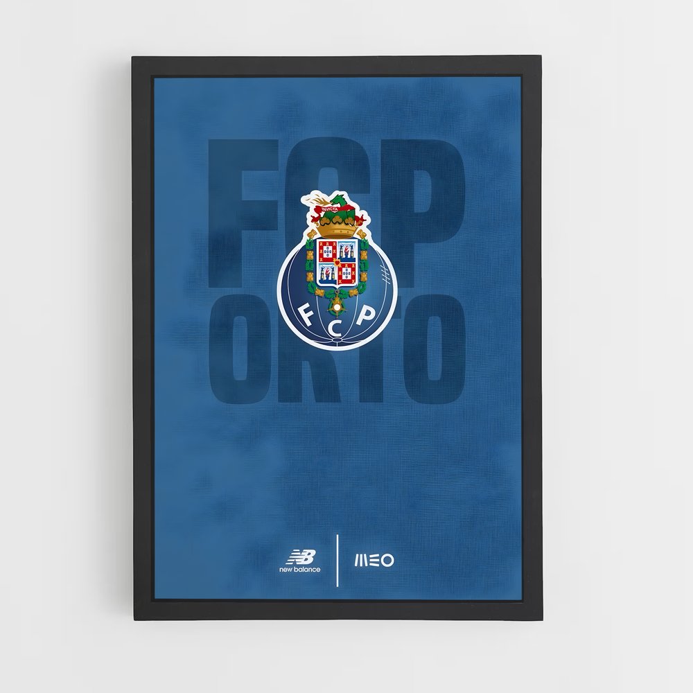 Poster FC Porto Bleu – affiche Football (vue 2)