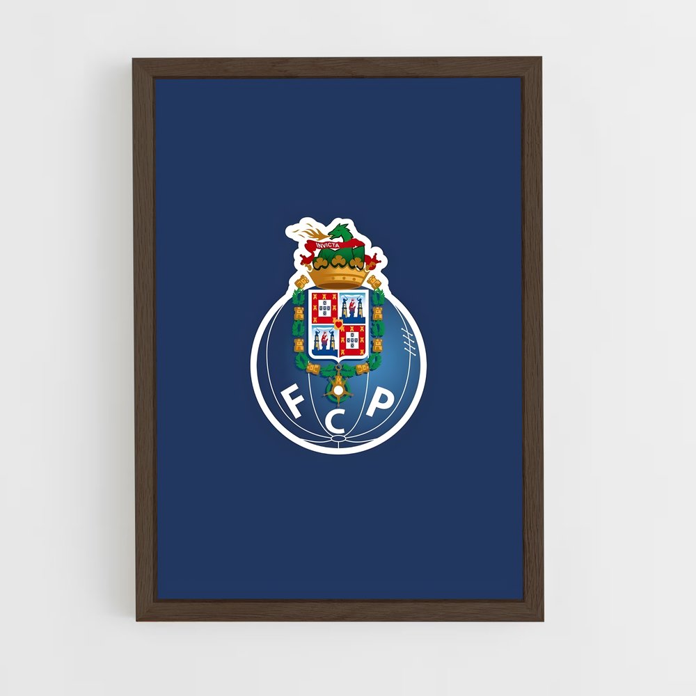 Poster FCP Bleu – affiche Football (vue 5)