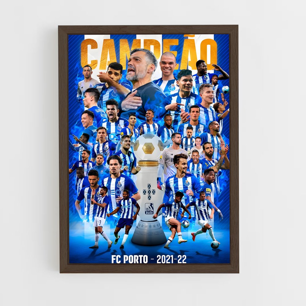 Poster Campeao FC Porto – affiche Football (vue 5)