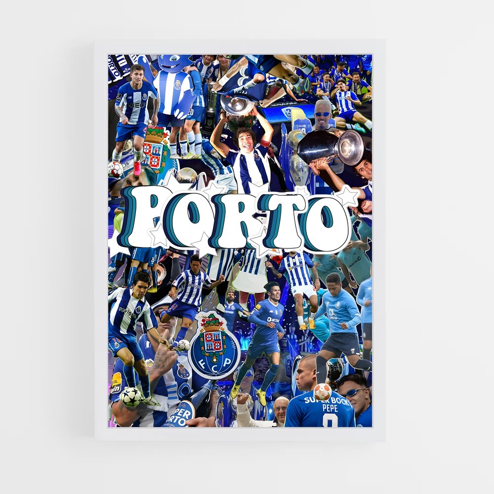 Poster Porto Fanclub – affiche Football (vue 3)