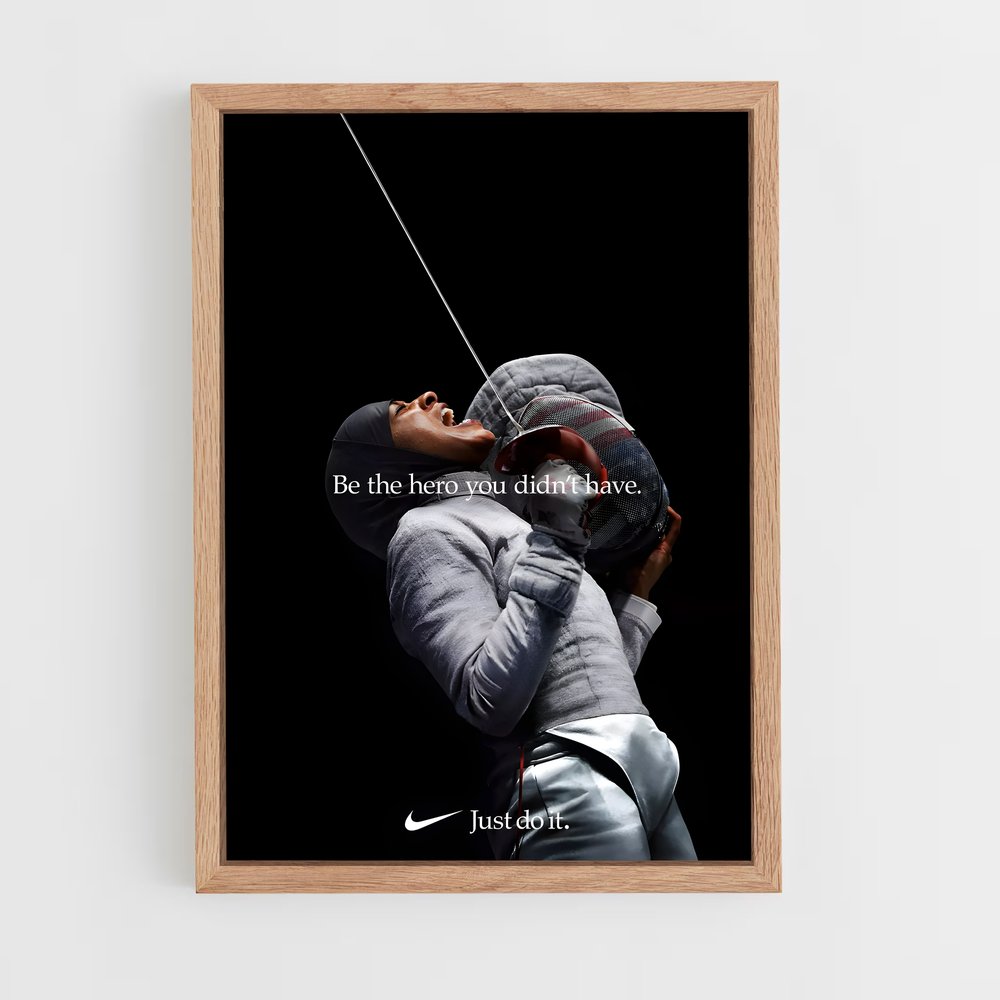 Poster Héro Escrime (vue 4)