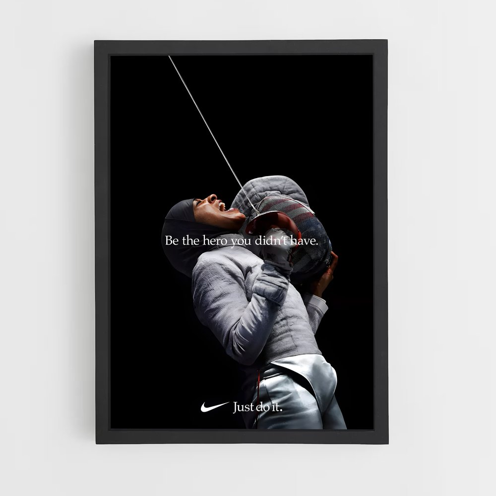 Poster Héro Escrime (vue 2)
