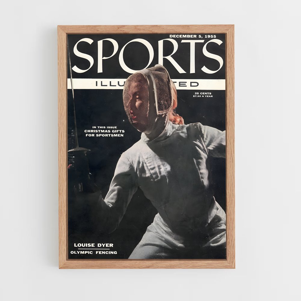 Poster Sport Escrime (vue 4)