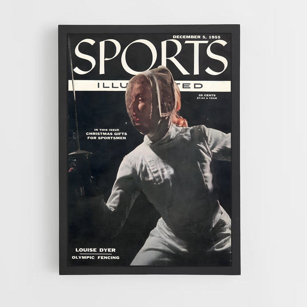 Poster Sport Escrime (vue 2)