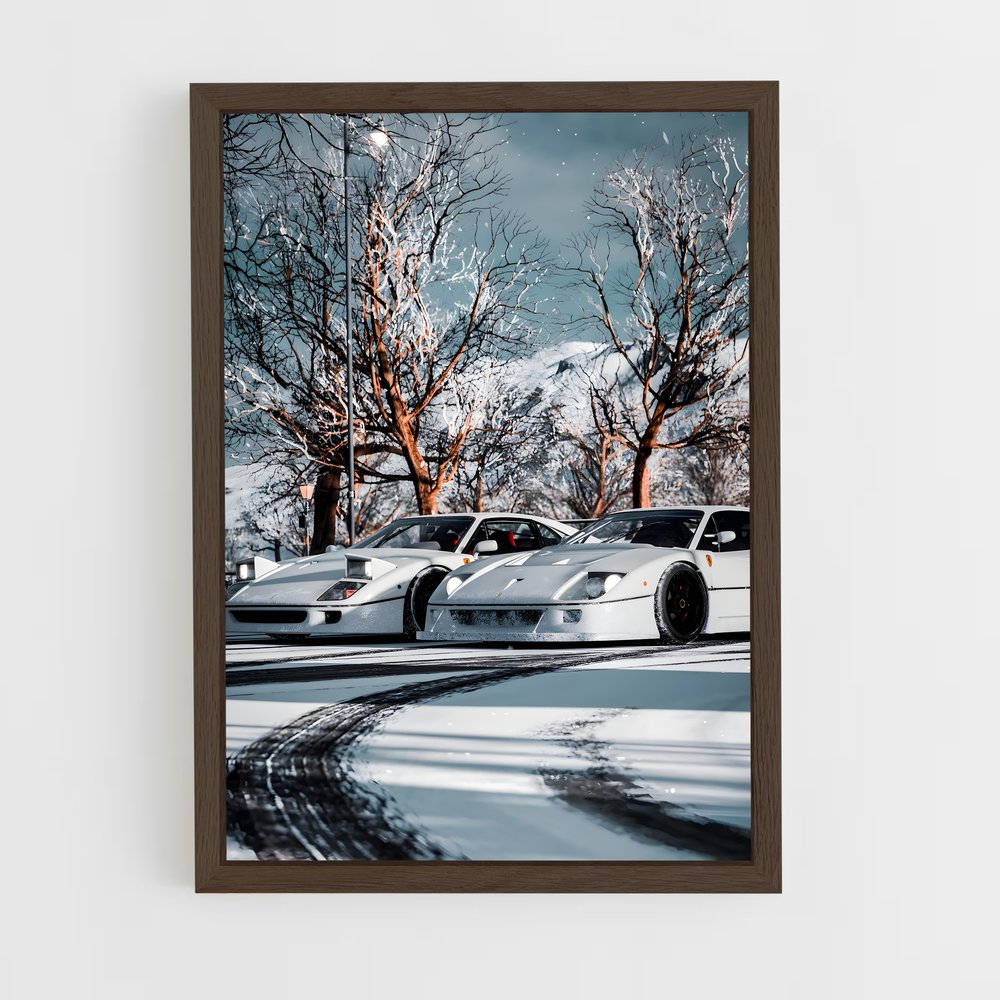 Poster F40 – affiche Ferrari (vue 5)