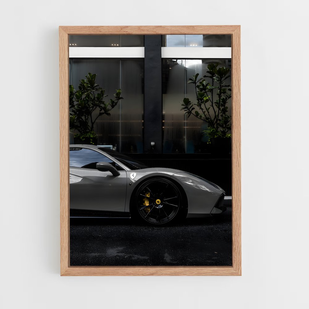 Poster F488 – affiche Ferrari (vue 4)