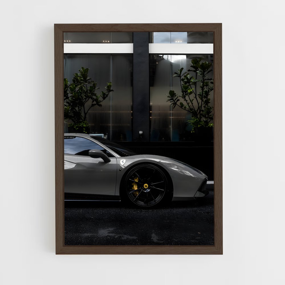 Poster F488 – affiche Ferrari (vue 5)