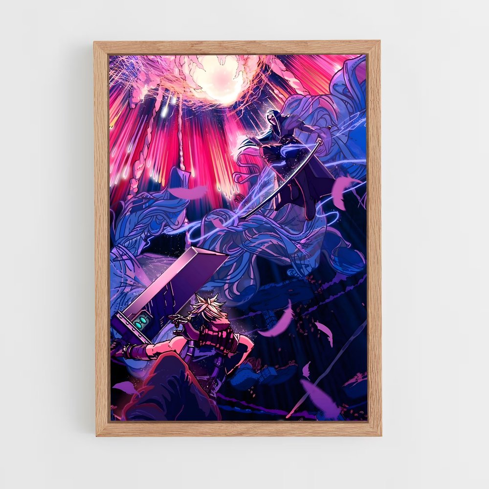 Poster Cosmo Clash – affiche Final Fantasy (vue 4)