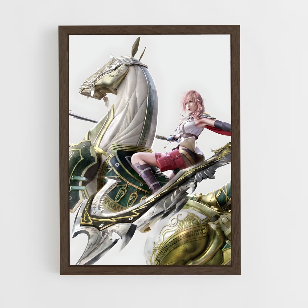 Poster Épopée Lumineuse – affiche Final Fantasy (vue 5)