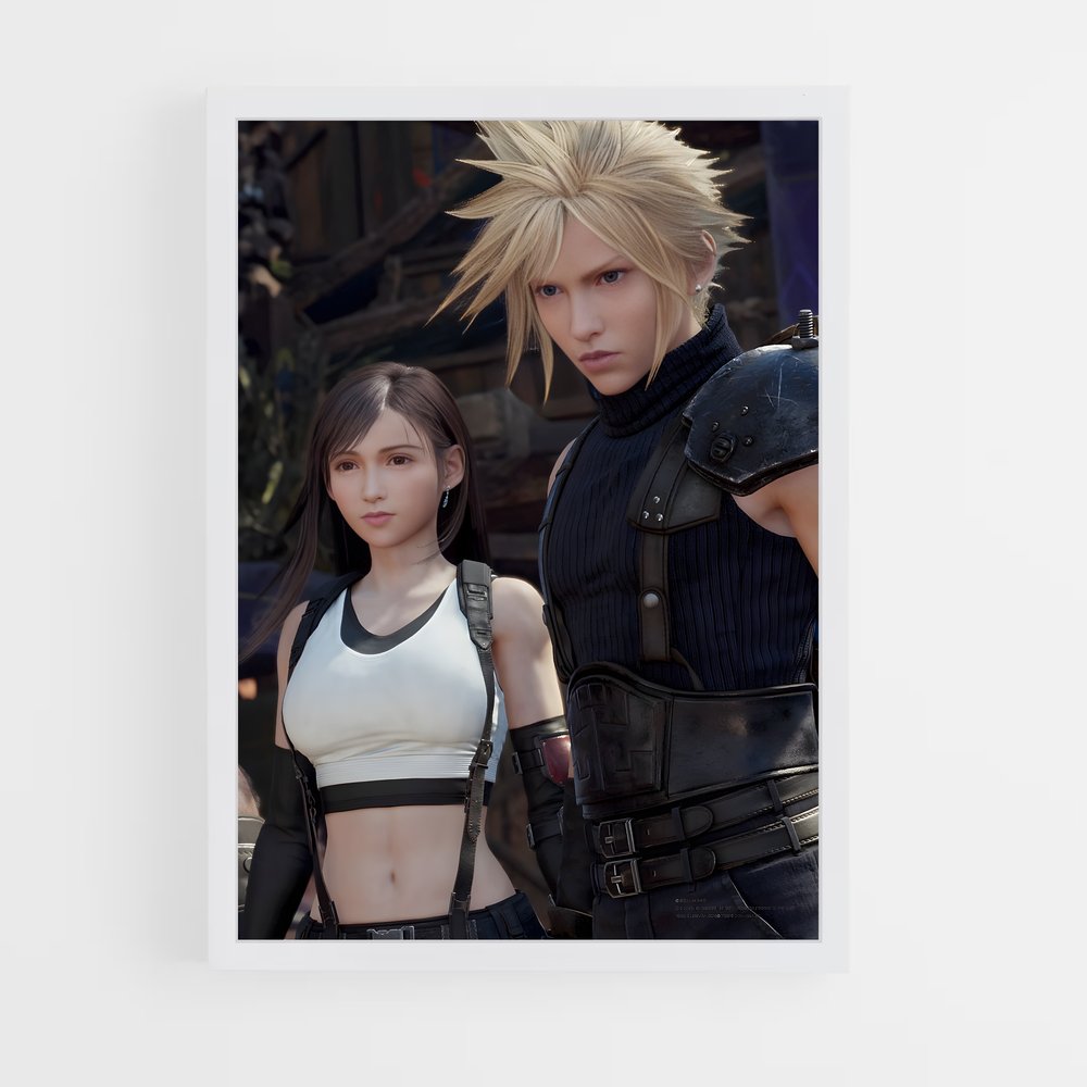 Poster Aventuriers Épiques – affiche Final Fantasy (vue 3)