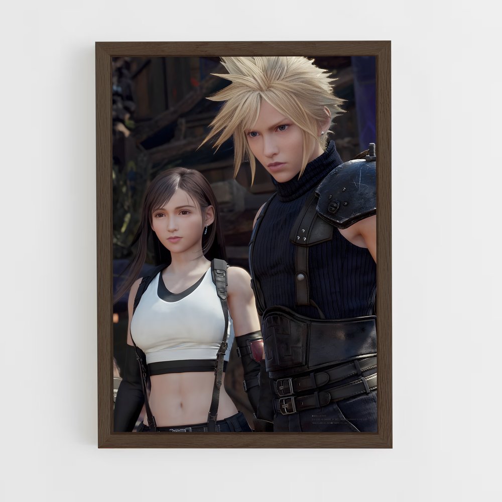 Poster Aventuriers Épiques – affiche Final Fantasy (vue 5)