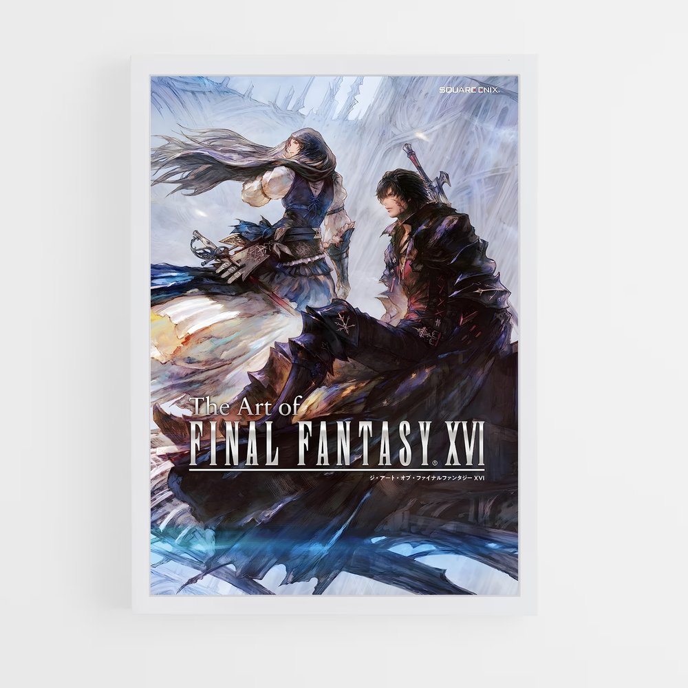 Poster Art of Fantasy XVI – affiche Final Fantasy (vue 3)