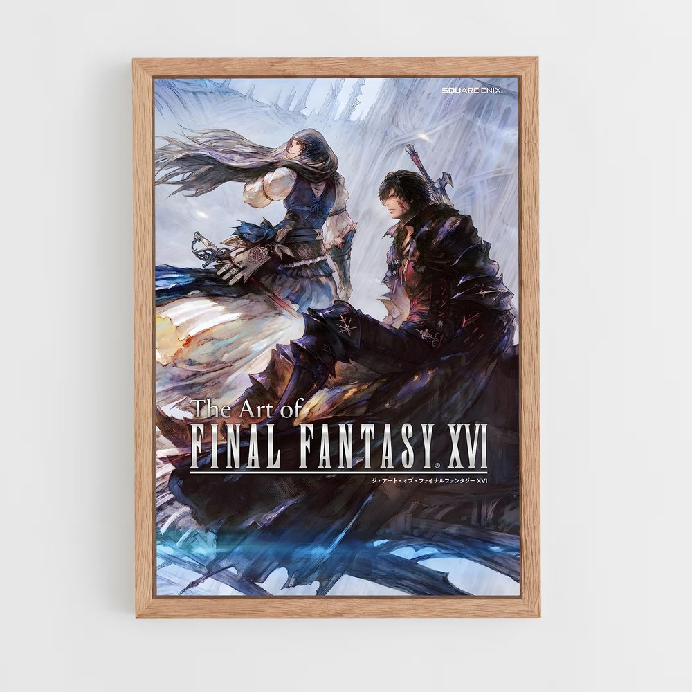 Poster Art of Fantasy XVI – affiche Final Fantasy (vue 4)