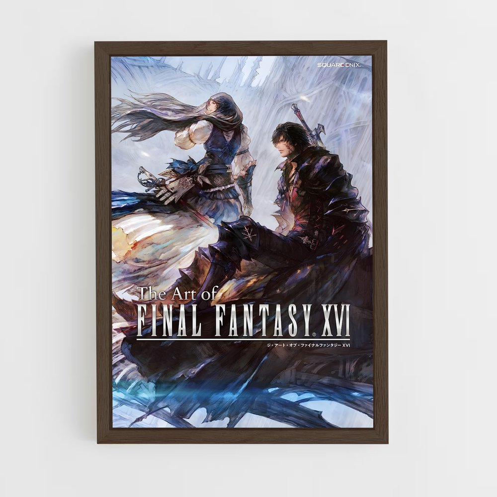 Poster Art of Fantasy XVI – affiche Final Fantasy (vue 5)