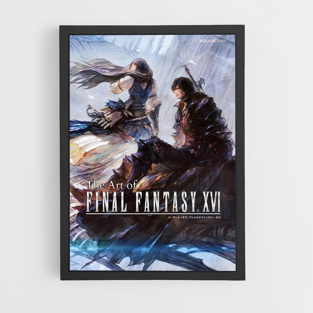 Poster Art of Fantasy XVI – affiche Final Fantasy (vue 2)