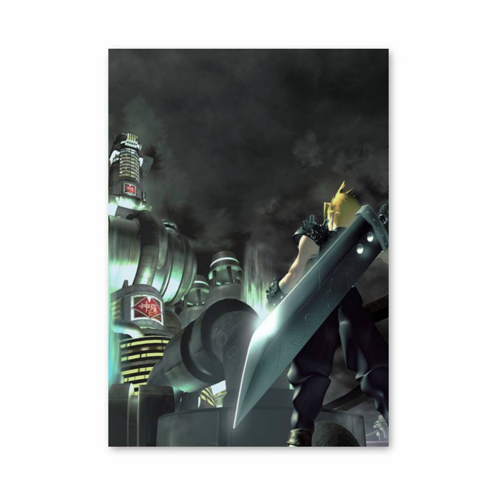 Poster Héros du Futur – affiche Final Fantasy