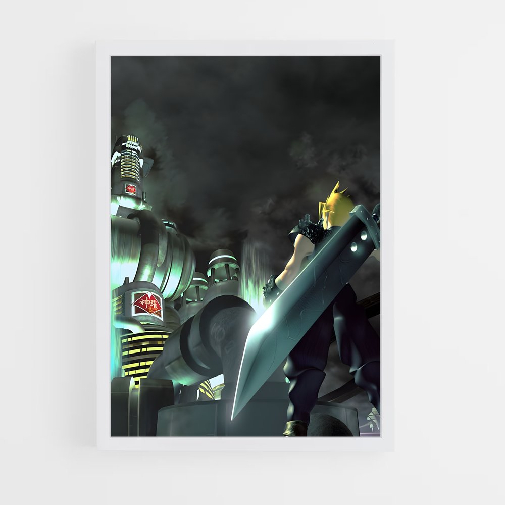 Poster Héros du Futur – affiche Final Fantasy (vue 3)