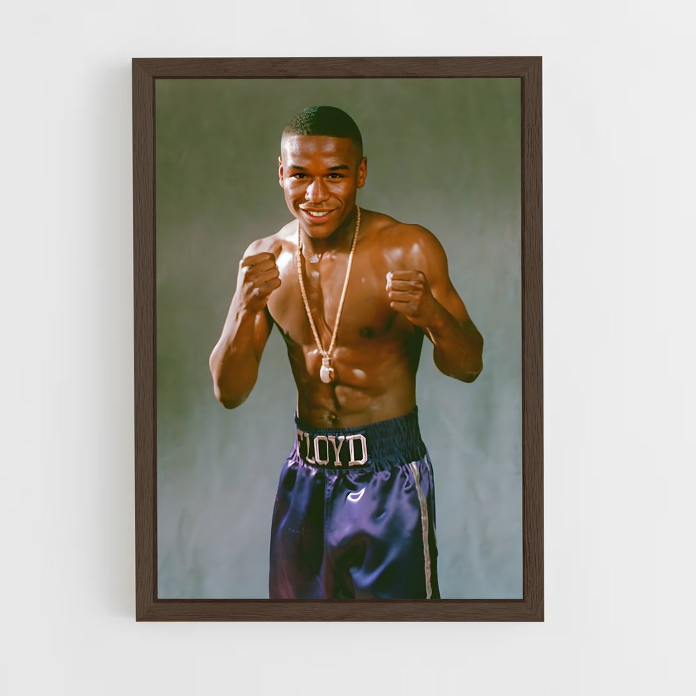 Poster Floyd Mayweather Jeune – affiche Boxe (vue 5)