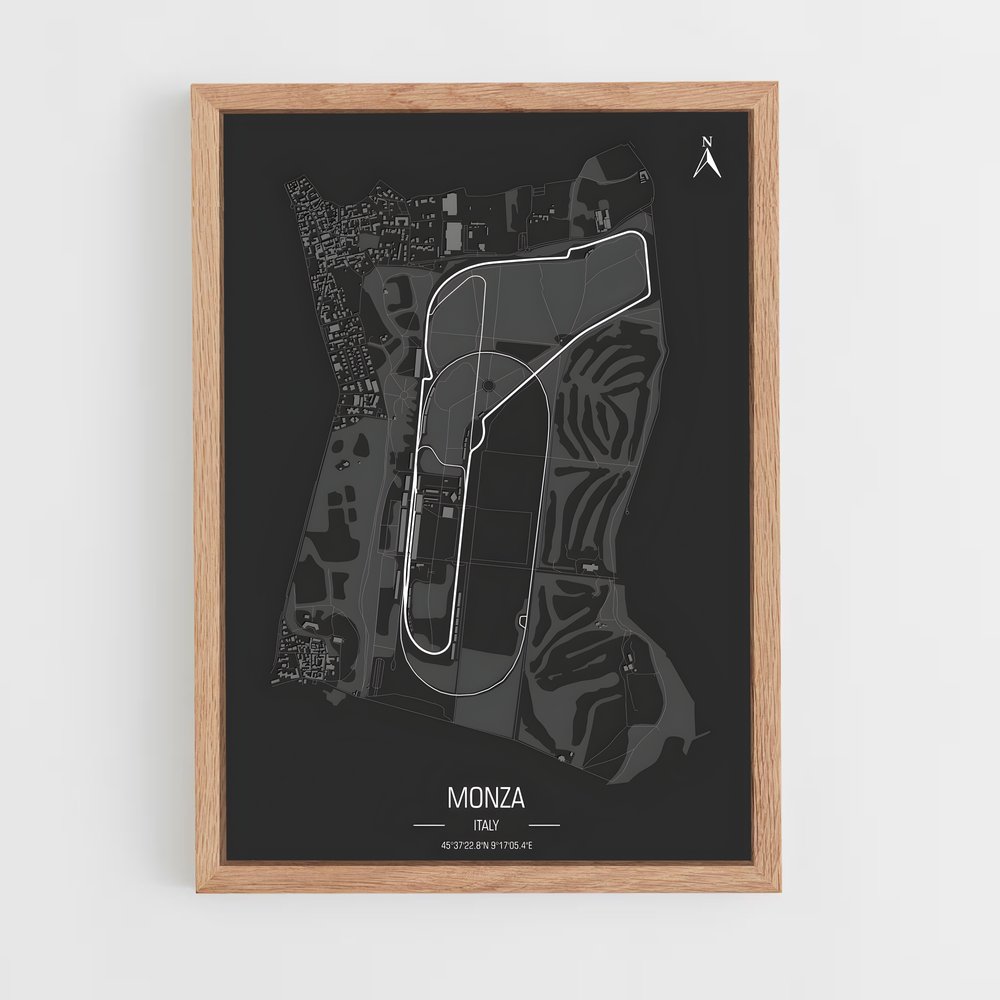 Poster Circuit Monza (vue 4)