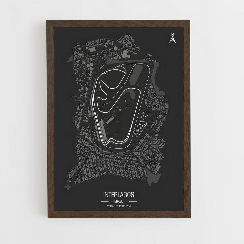 Poster Circuit Interlagos (vue 5)
