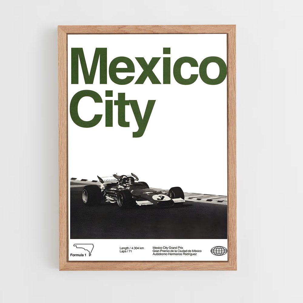 Poster Mexico City (vue 4)