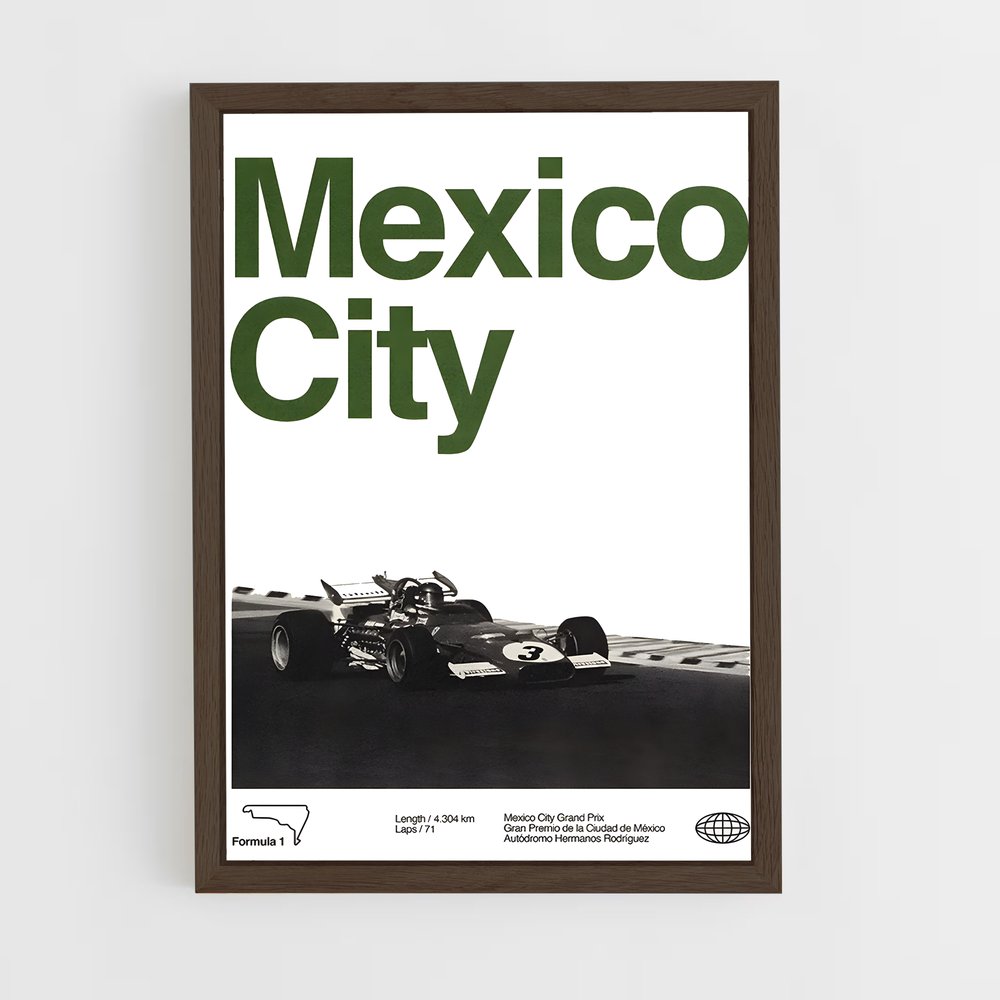 Poster Mexico City (vue 5)