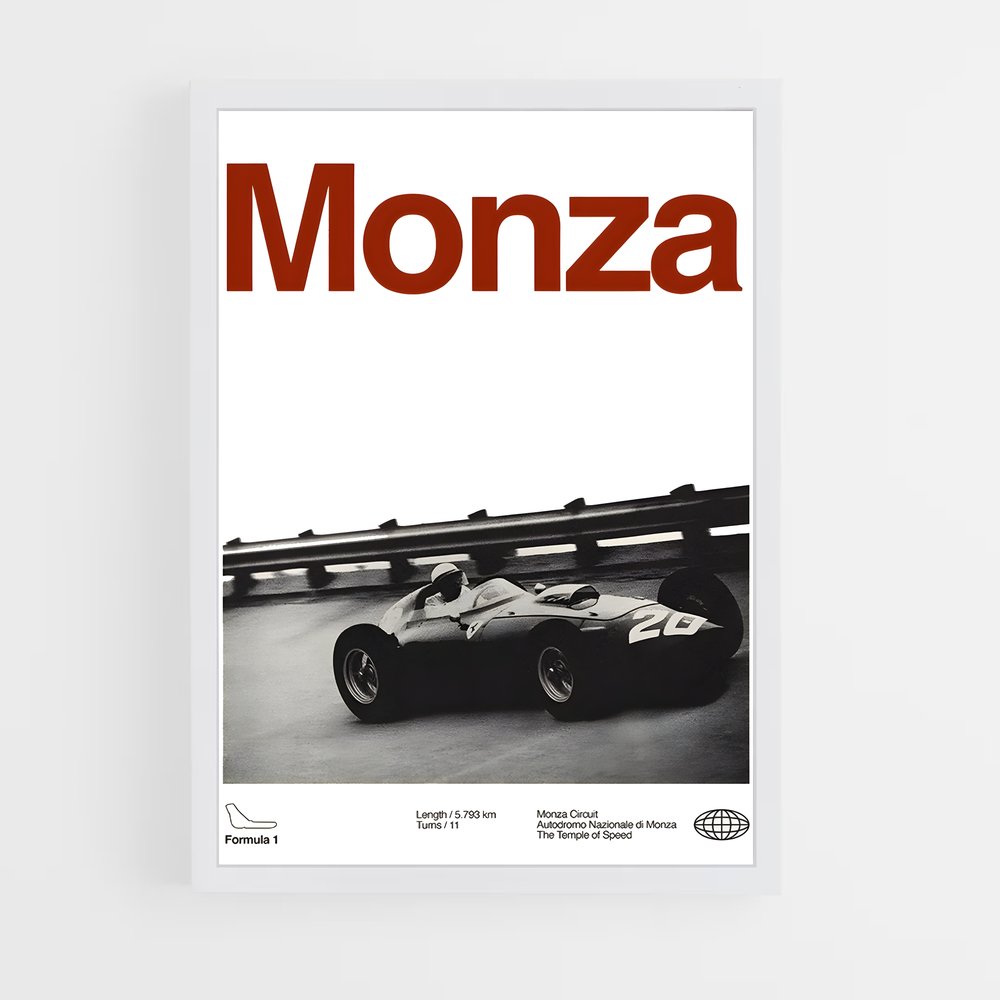 Poster Monza (vue 3)