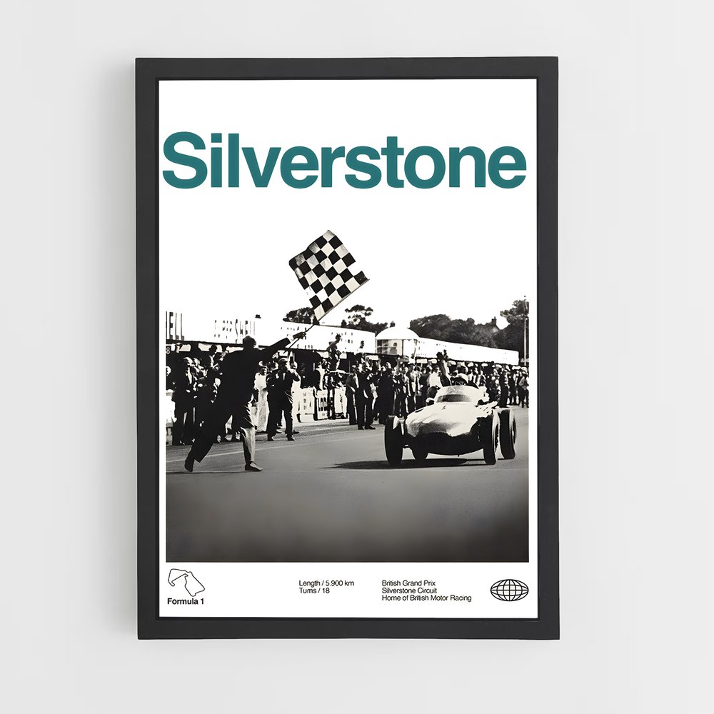 Poster Silverstone (vue 2)