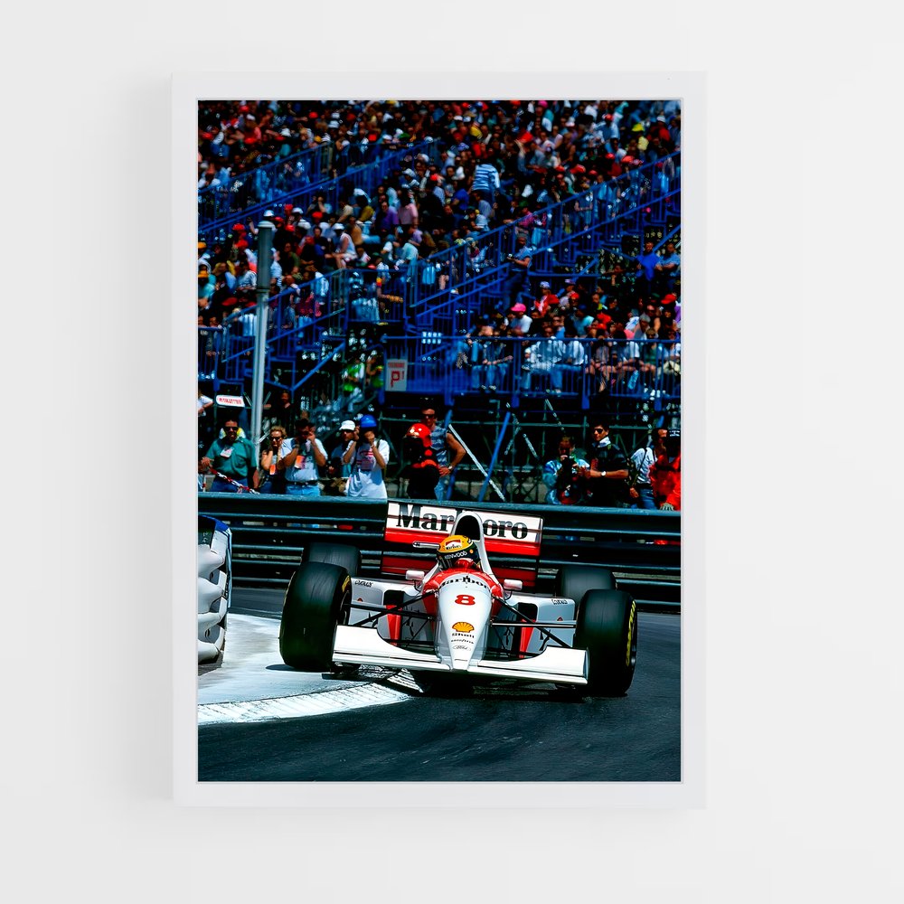 Poster Ayrton Senna Chicane (vue 3)