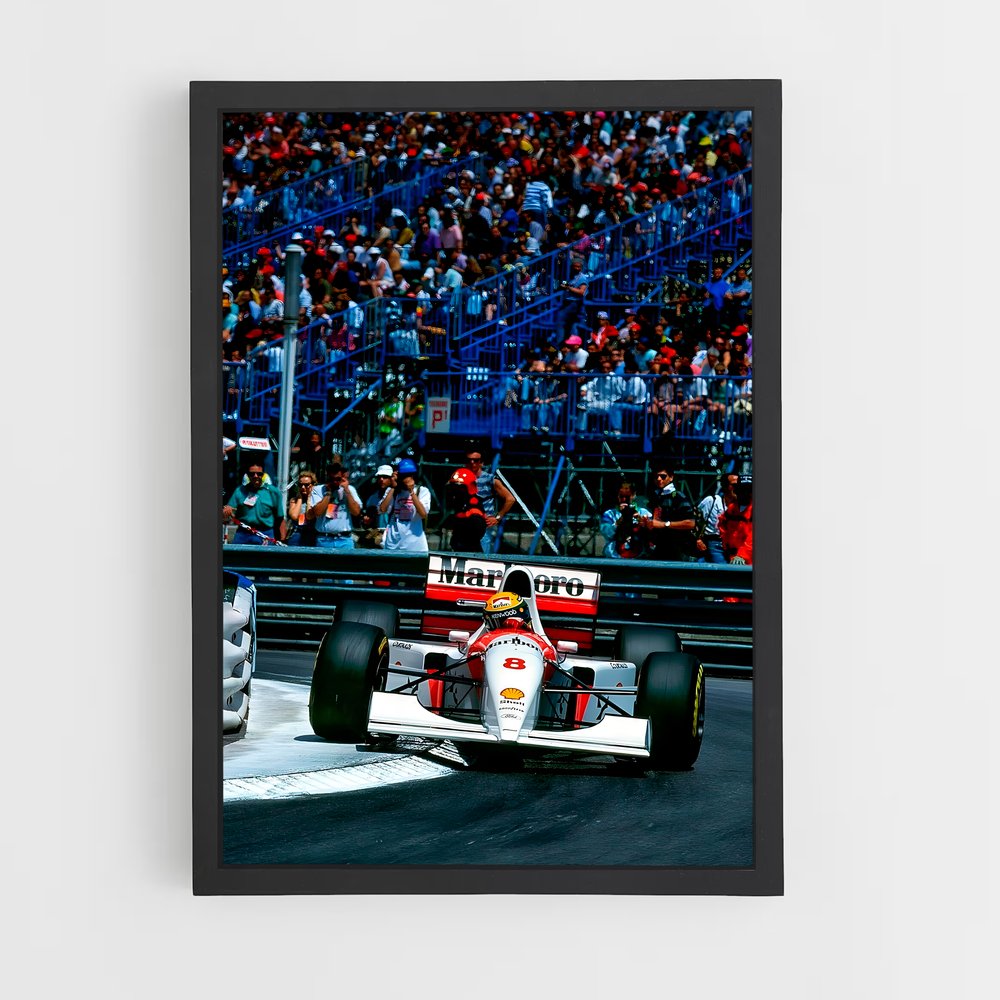 Poster Ayrton Senna Chicane (vue 2)