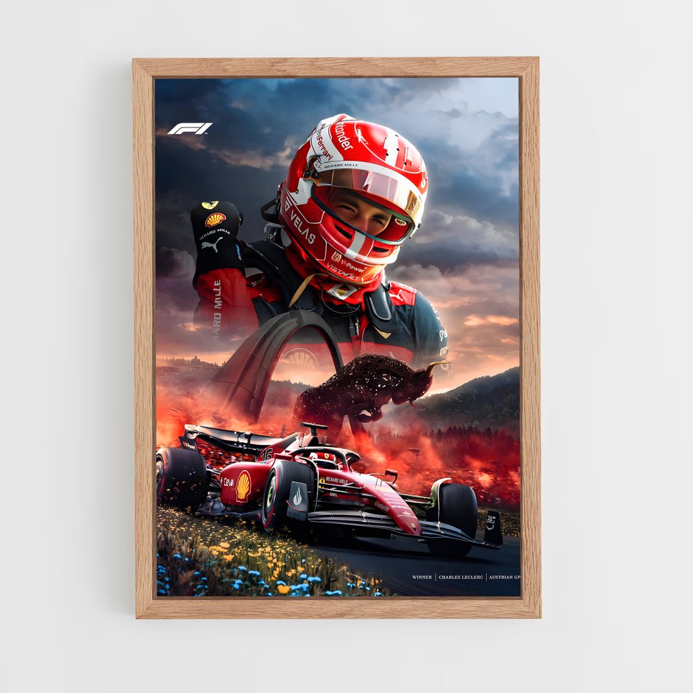 Poster Charles Leclerc (vue 4)