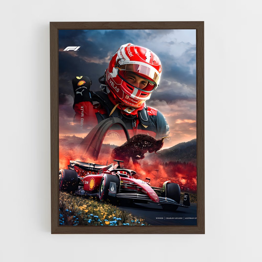 Poster Charles Leclerc (vue 5)