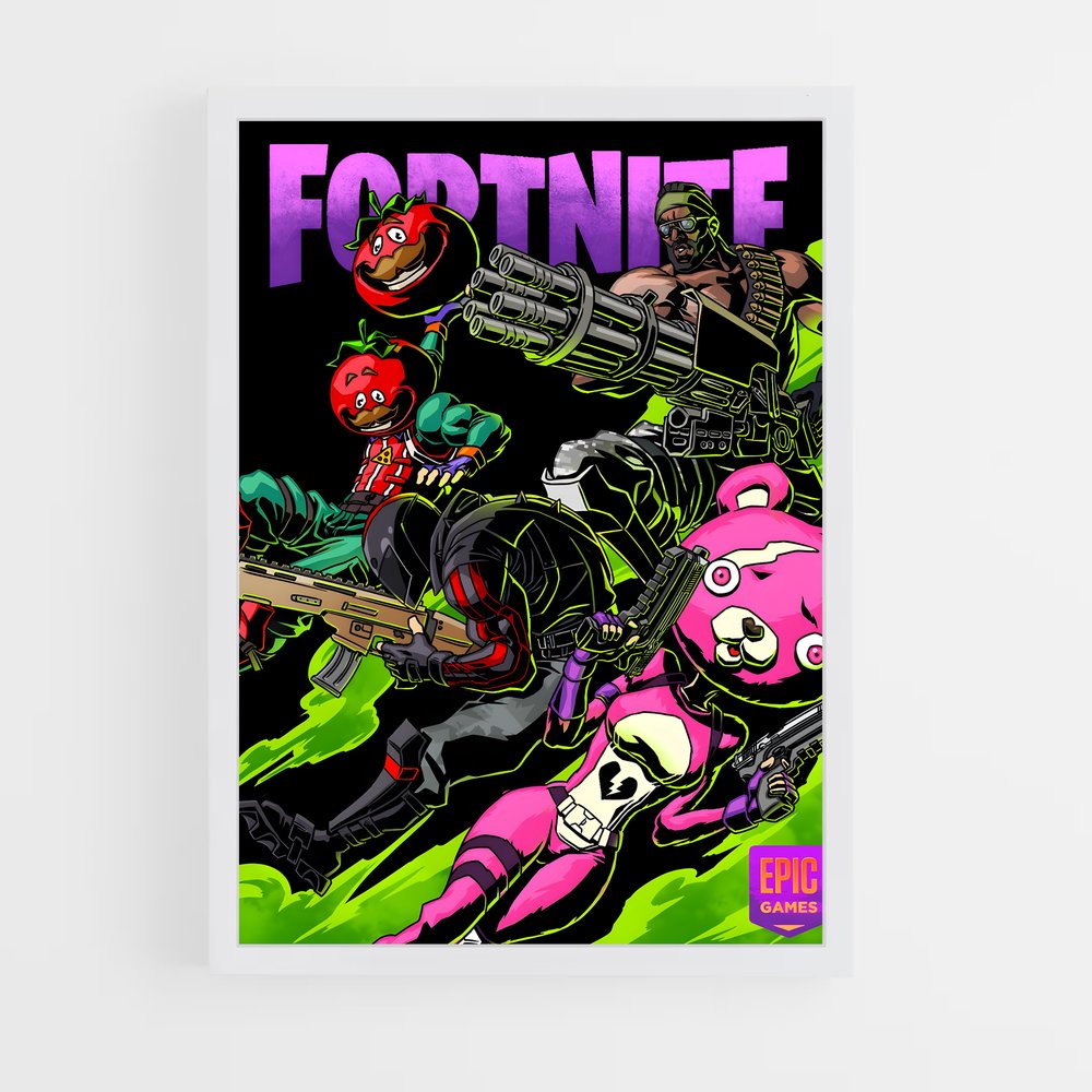Poster Fortnite Sombre (vue 3)
