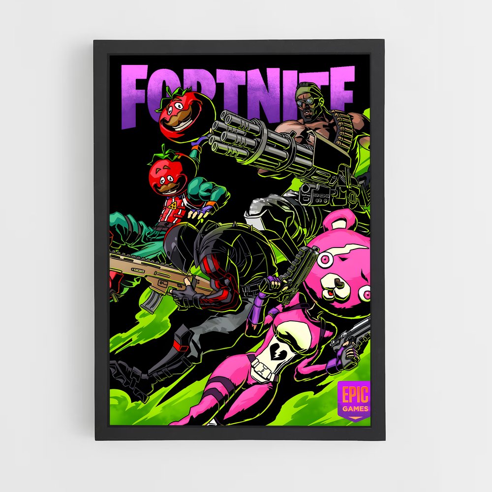 Poster Fortnite Sombre (vue 2)