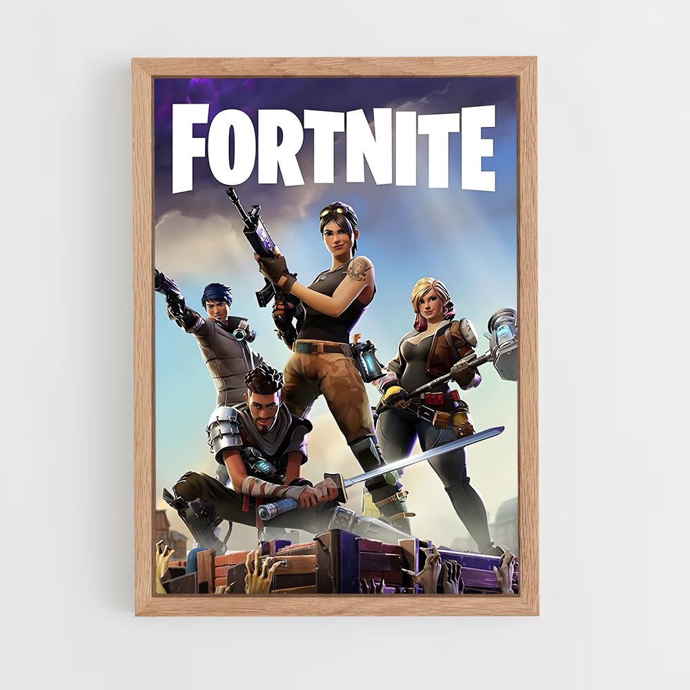 Affiche Fortnite (vue 4)