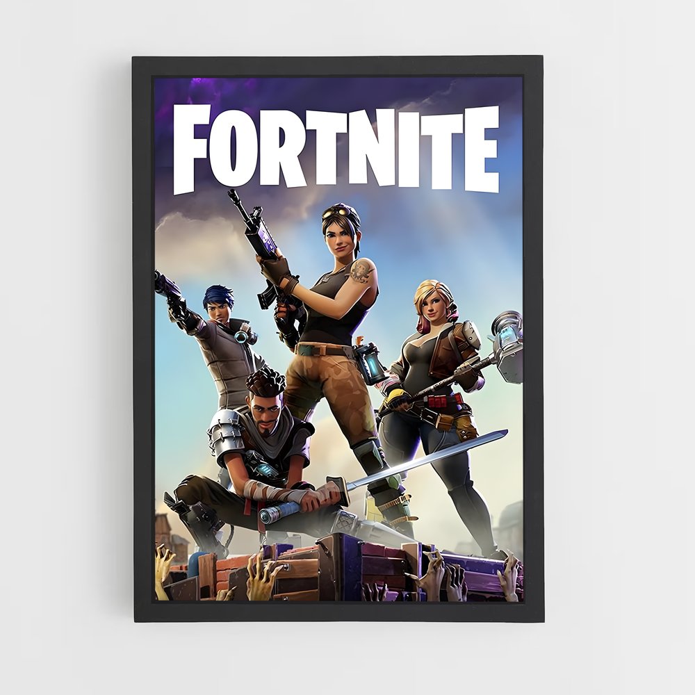 Affiche Fortnite (vue 2)