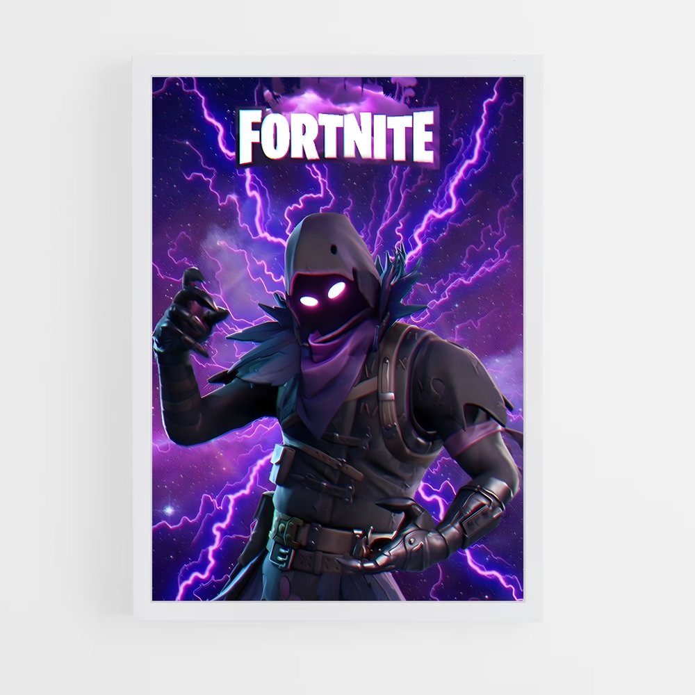 Poster Fortnite Éclairs (vue 3)
