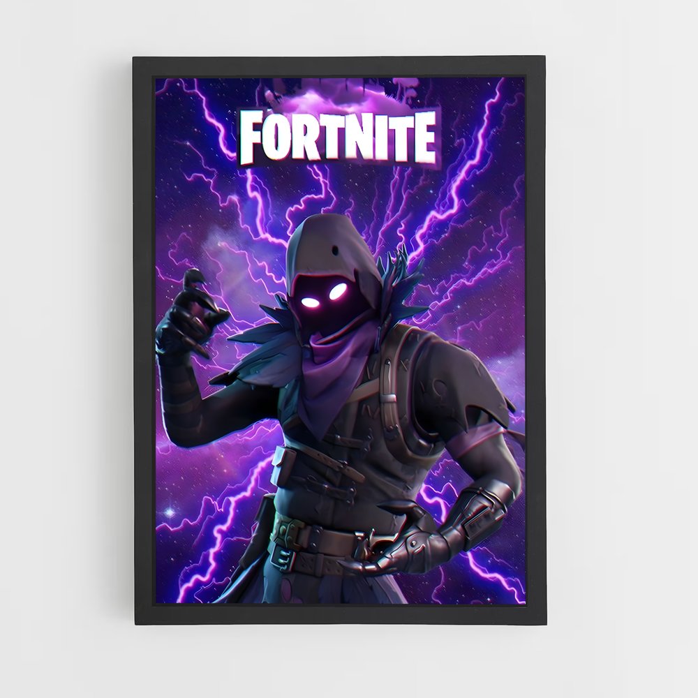 Poster Fortnite Éclairs (vue 2)